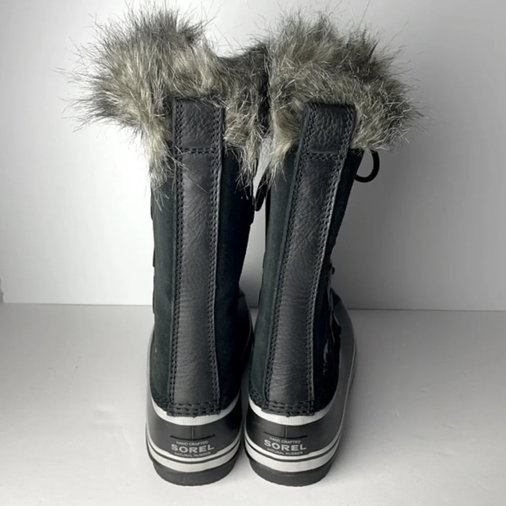 NEW Sorel Joan of Arctic Black Tall Winter Boots